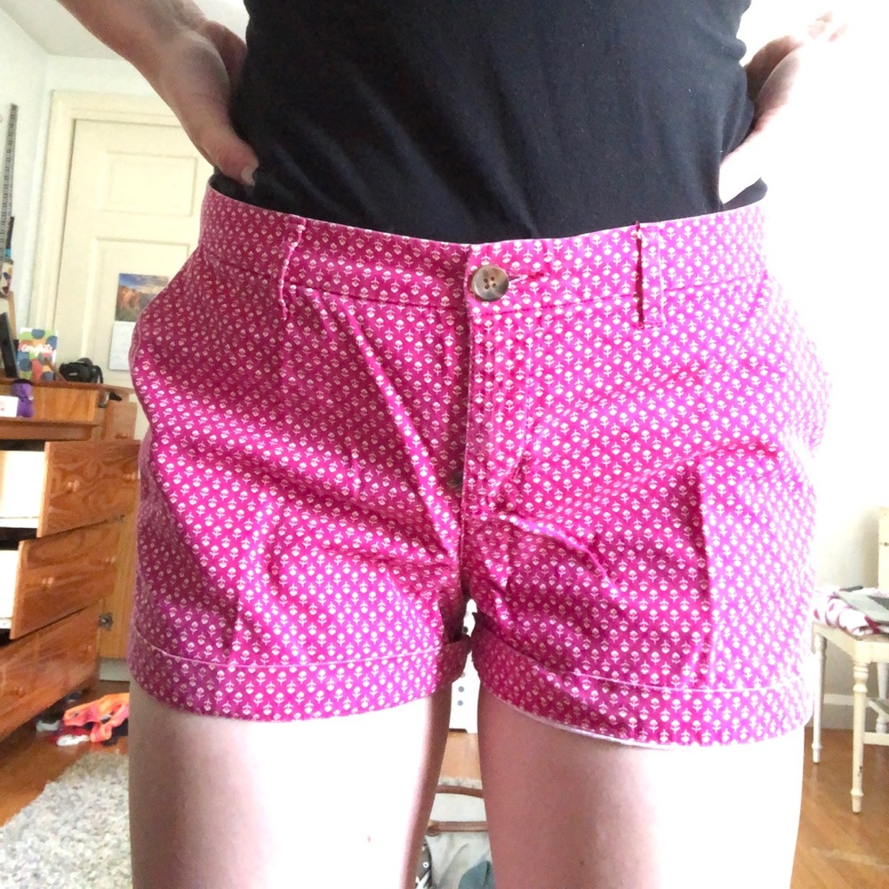 old navy patterned shorts